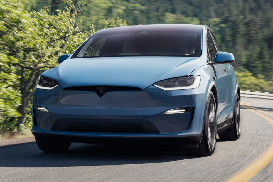 Model X Tilted Front View