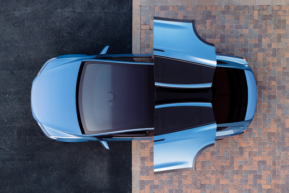 Top View of Model X