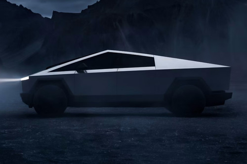 Cybertruck Side view