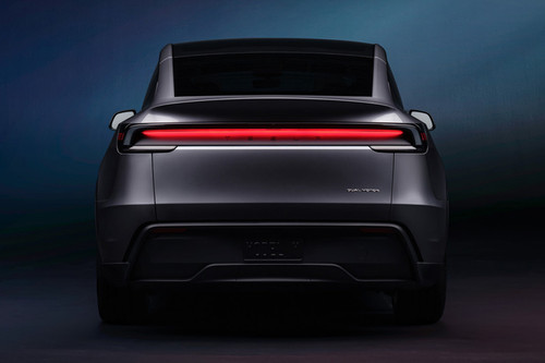 Full Rear View of Tesla Model Y