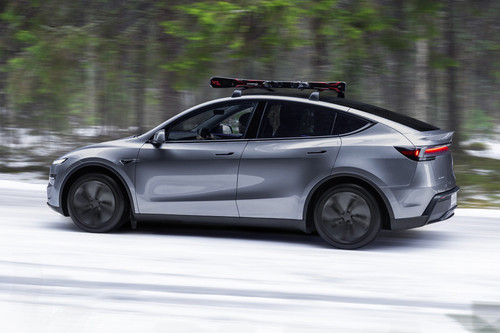 Tesla Model Y Full Side View