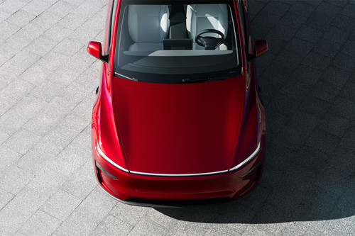 Top View of Model Y