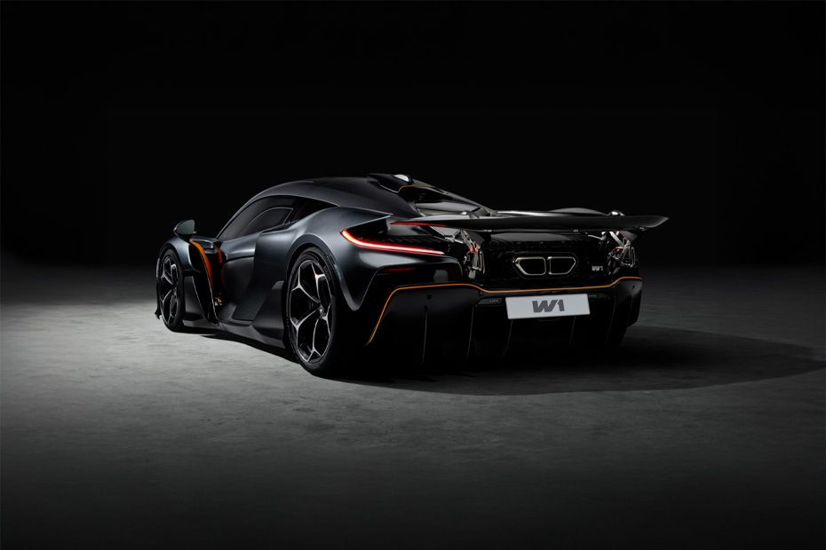 Rear Cross Side View of McLaren W1