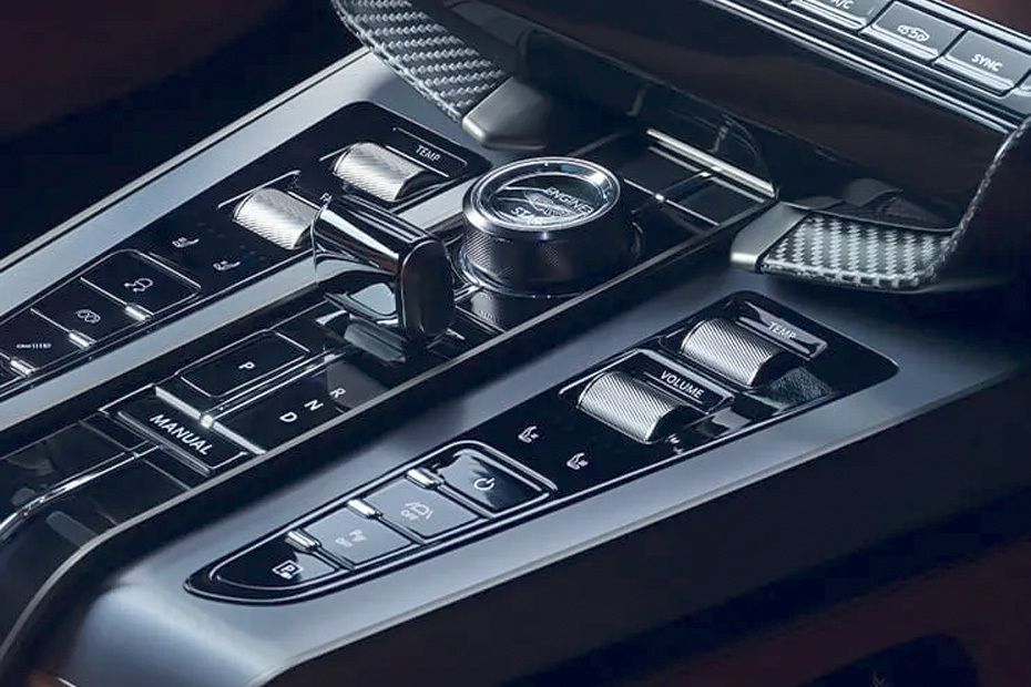 Center Controls of Aston Martin Vanquish