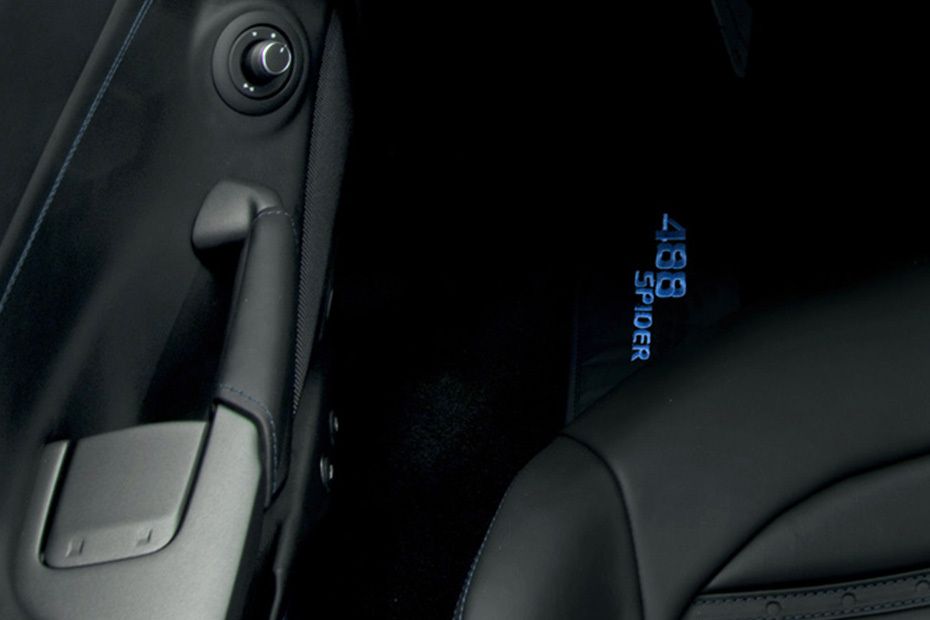 Ferrari 488 Spider Drivers Side In Side Door Controls