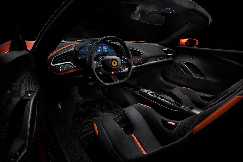 Dashboard View of 296 Speciale A