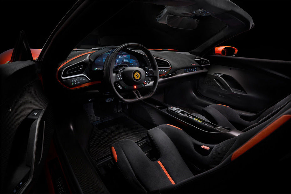 Dashboard View of 296 Speciale A