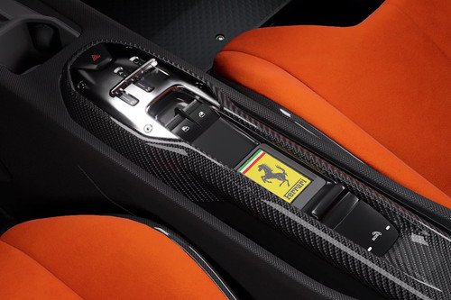 Center Controls of Ferrari 296 Speciale