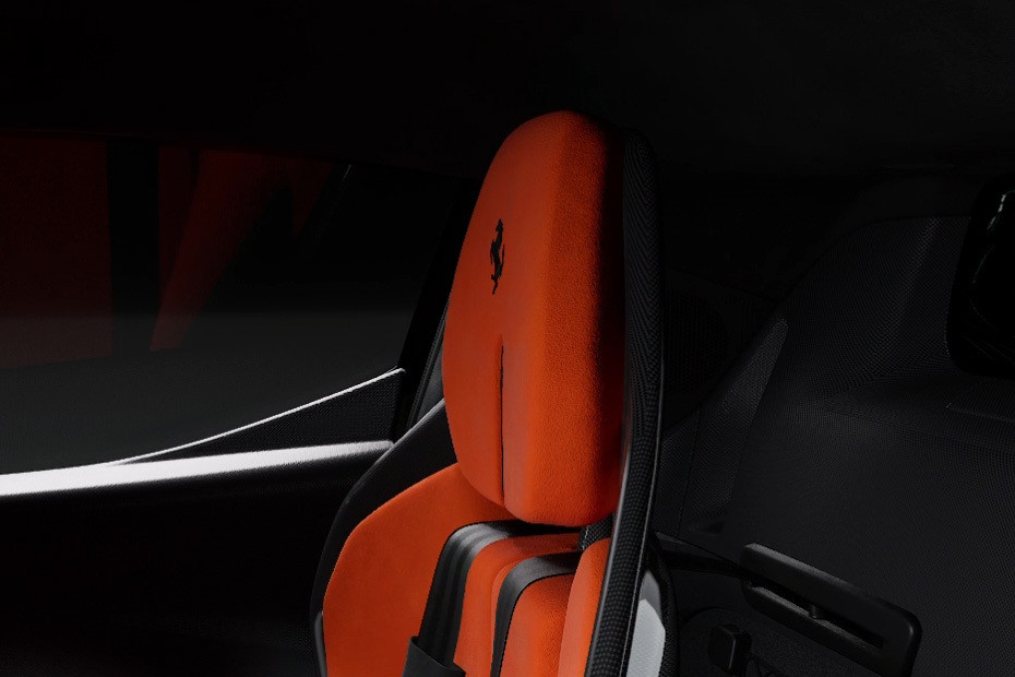 296 Speciale Front Seat Headrest