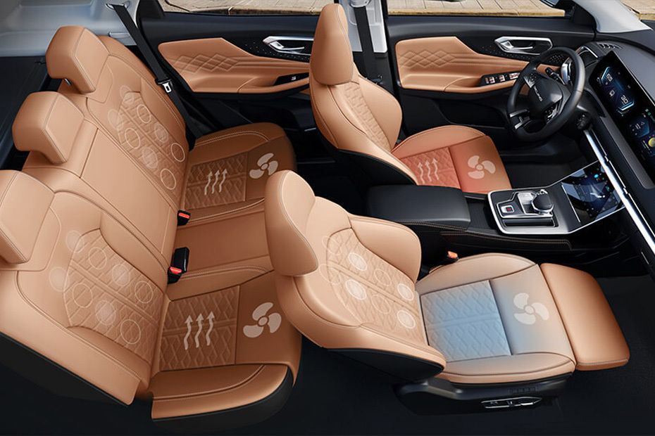 BAIC X7 2026 Front And Rear Seats Together