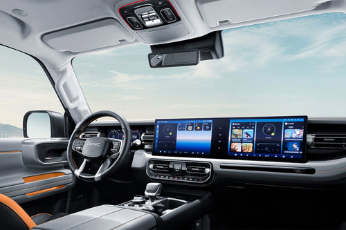 Dashboard View of BJ40 Pro