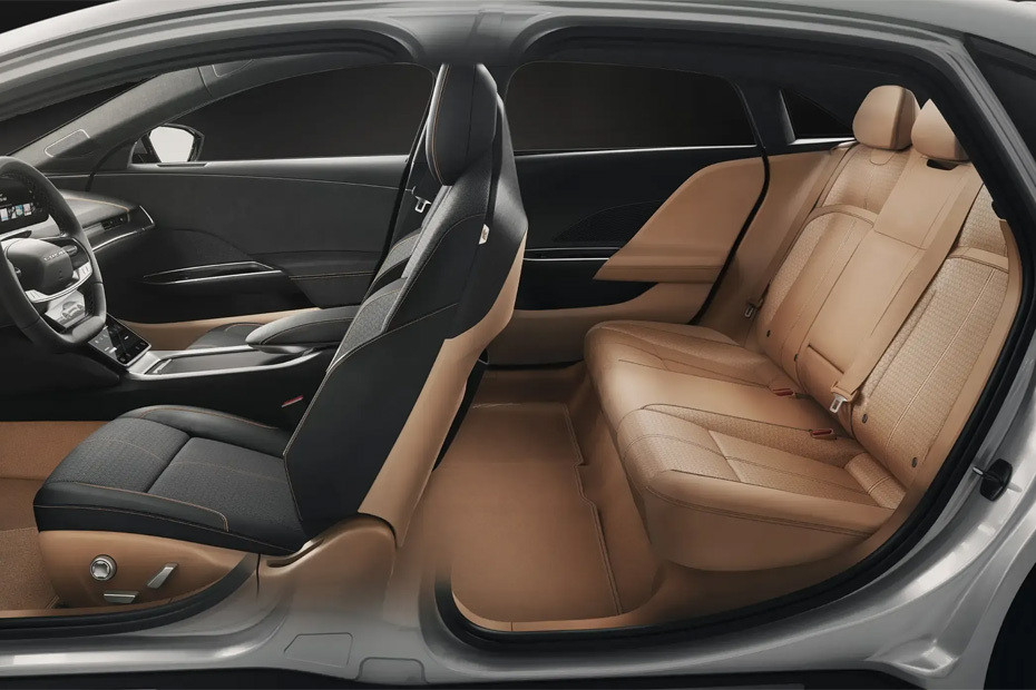 Lucid AIR Front And Rear Seats Together
