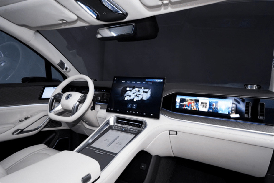 Dashboard View of Denza N9