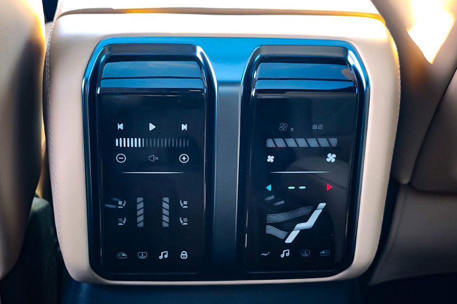 Leopard 8 Rear AC Controls