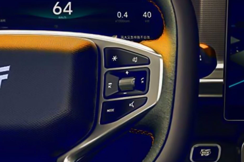 Jetour T2 Multi Function Steering