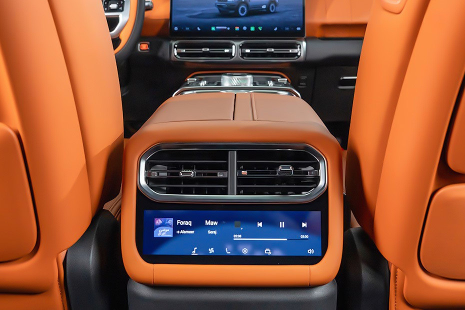 G700 Rear AC Controls