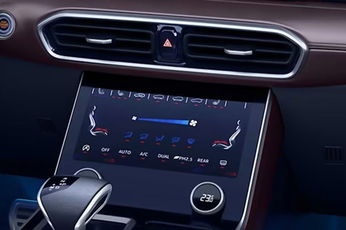 Front AC Controls of Jetour X90 Plus