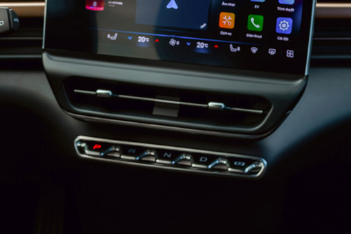 Front AC Controls of VINFAST VF6