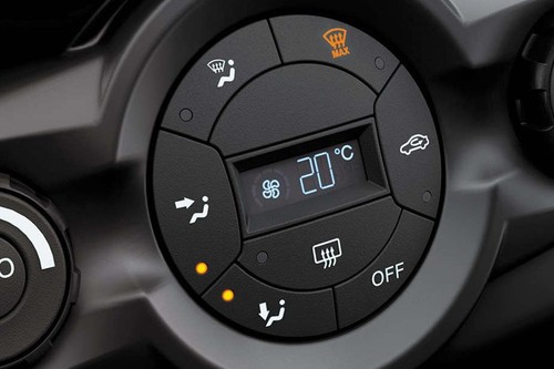 Front AC Controls of Ford Ecosport