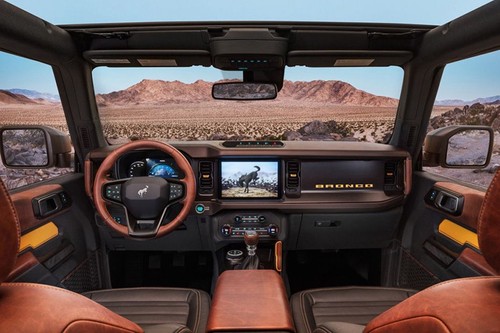 Dashboard View of Bronco (2023-2024)