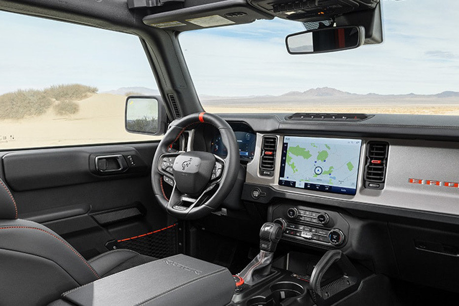 Dashboard View of Bronco Raptor (2023-2024)