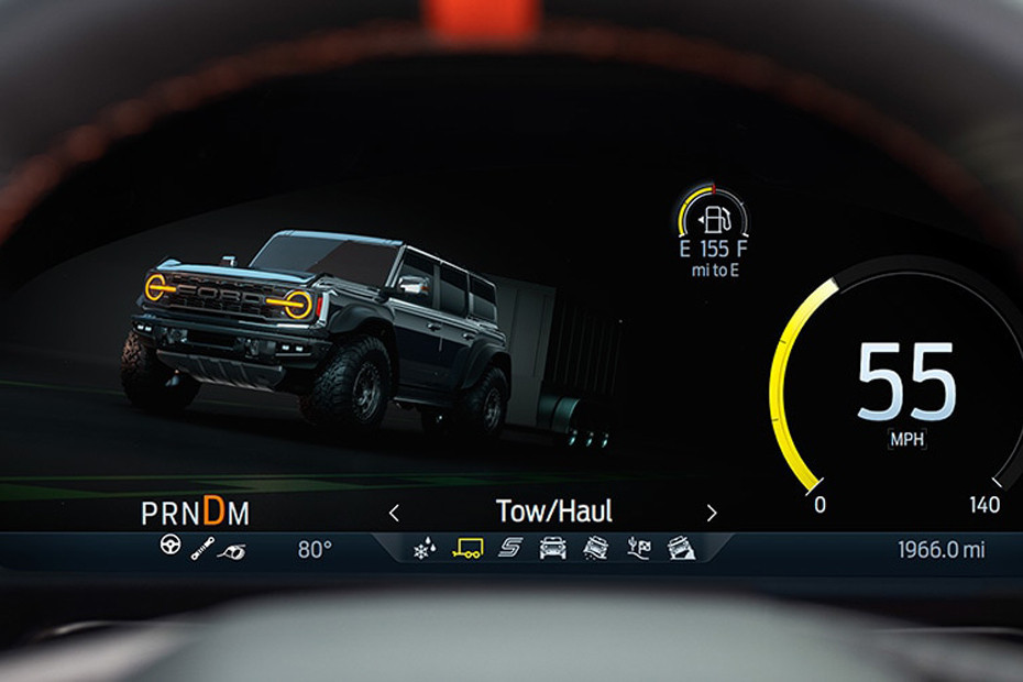 Bronco Raptor (2023-2024) TachoMeter