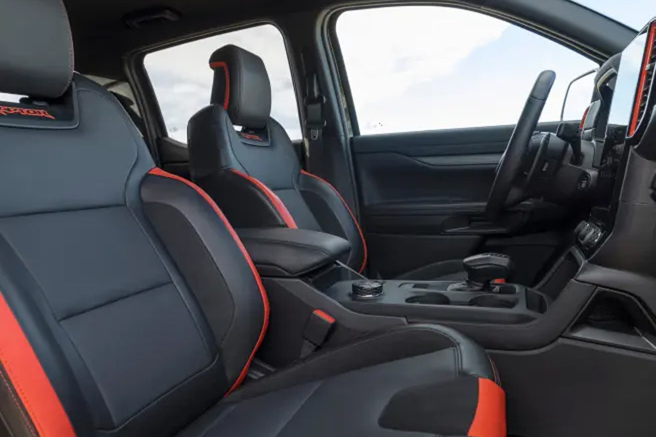 Ranger Raptor  Front Seats