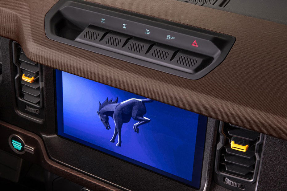 Stereo View of Bronco