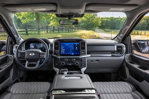 Dashboard View of F-150 (2022-2023)