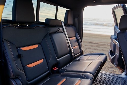 GMC Sierra AT4 Rear Seats