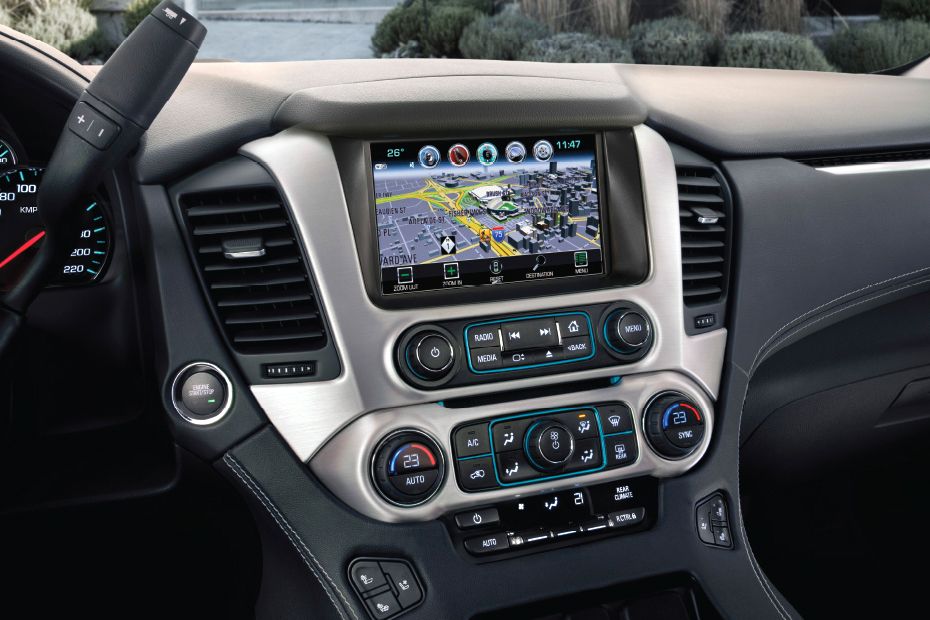 Front AC Controls of GMC Yukon Denali