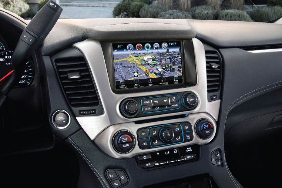 Front AC Controls of GMC Yukon XL (2022-2024)