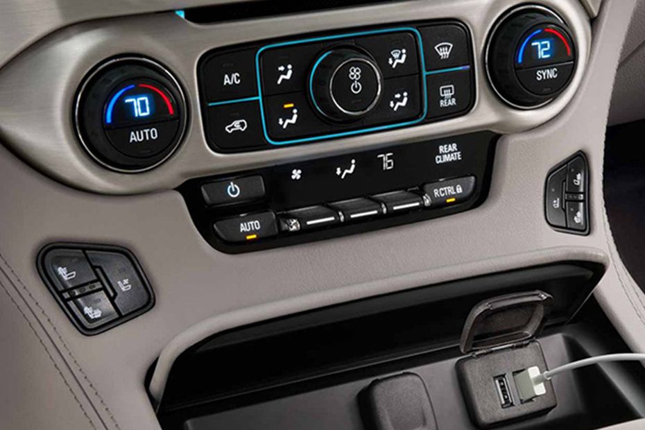 Side AC Controls of GMC YUKON XL Denali