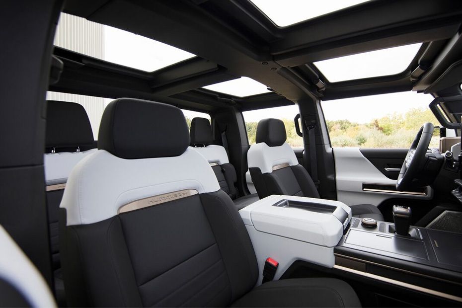 Hummer EV Pickup Front Seats