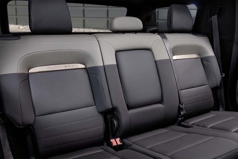 GMC Hummer EV Pickup Rear Seats