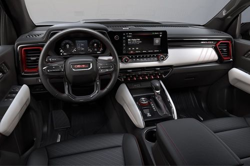 Dashboard View of Canyon