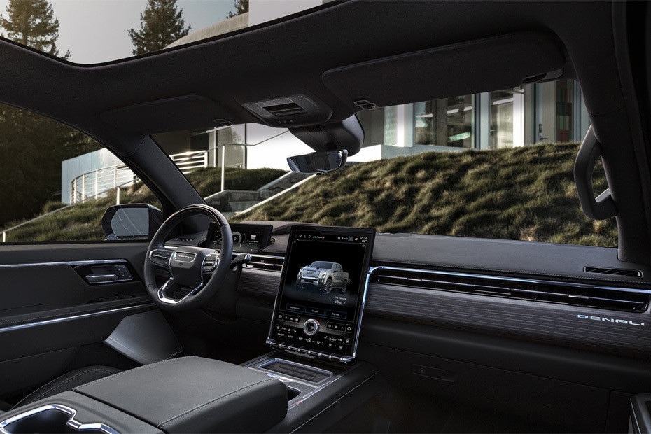Dashboard View of Sierra EV
