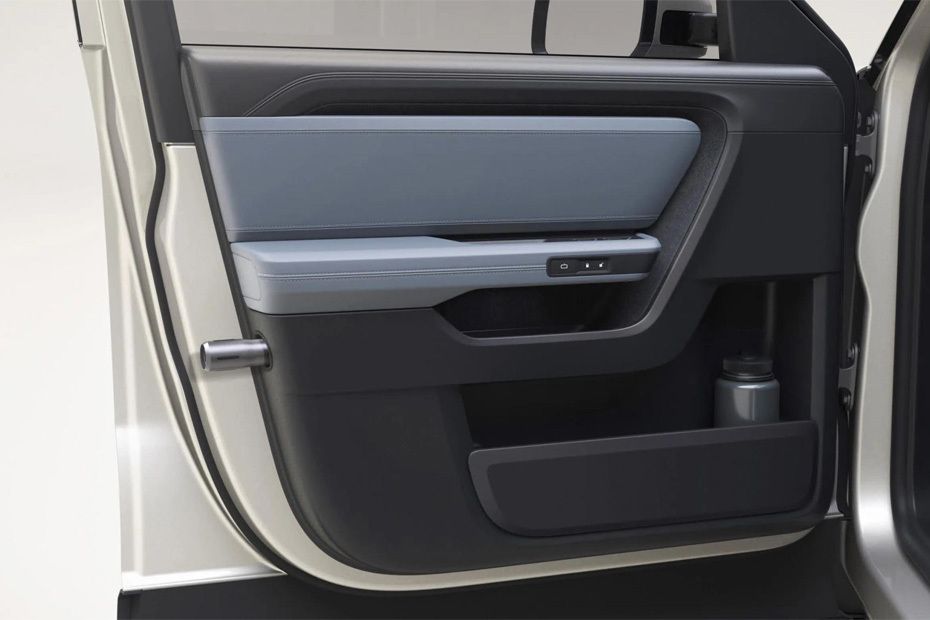 Rivian R2 Inside Of Drivers Side Open Door