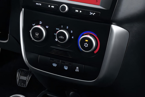 Front AC Controls of Lada Granta Liftback