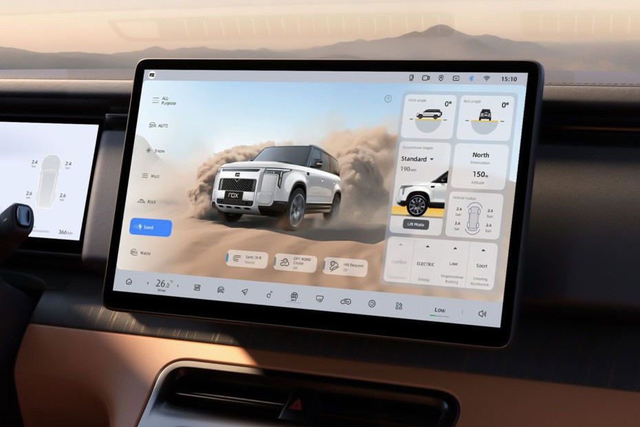 Adamas touch screen