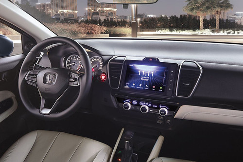 Dashboard View of City