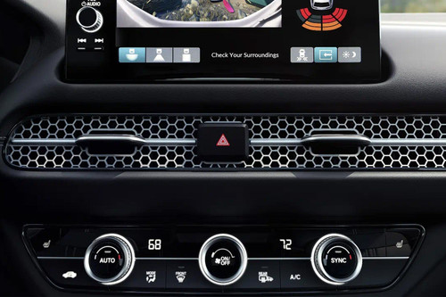 Front AC Controls of Honda ZR-V