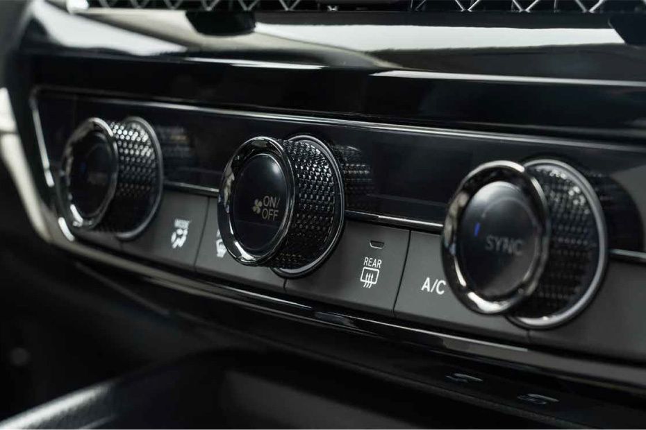 Front AC Controls of Honda ACCORD E HEV