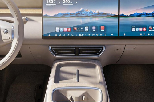 Front AC Controls of Deepal S09