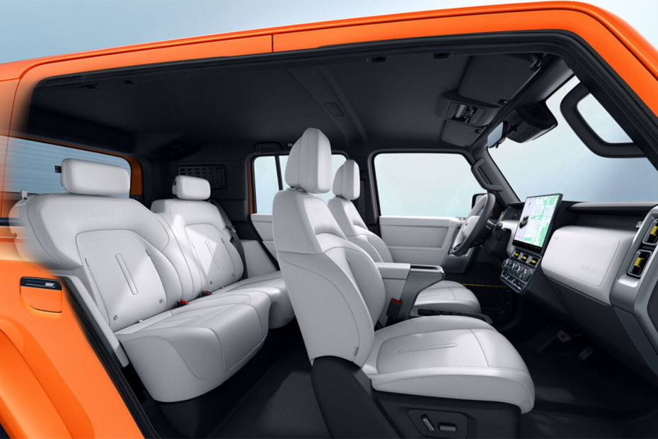 iCaur V23 Front And Rear Seats Together