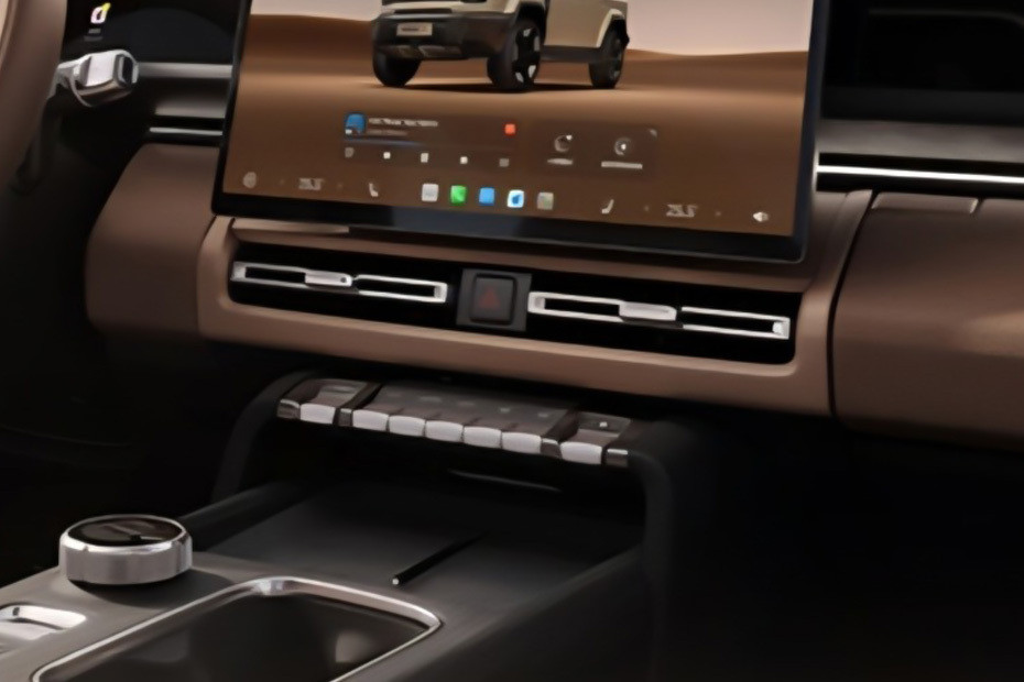 Front AC Controls of iCaur V27