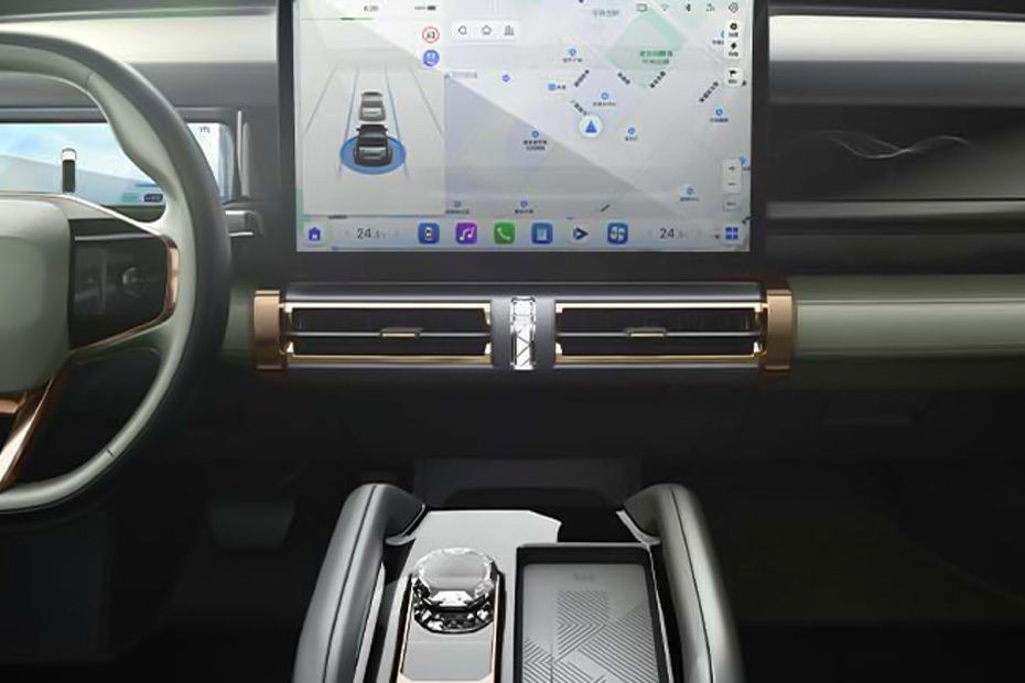Front AC Controls of iCaur 03