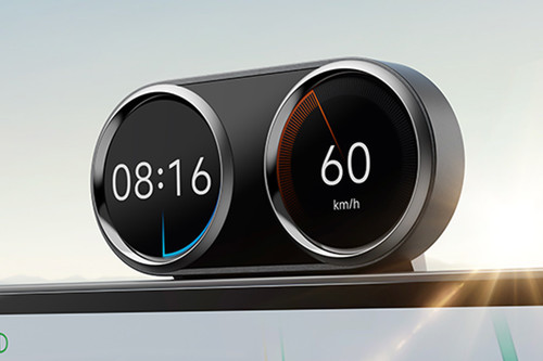 clock in Xiaomi SU7