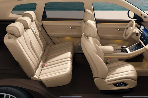 AITO 7 Front And Rear Seats Together
