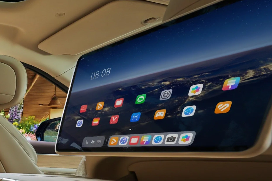 Rear Seat Entertainment of AITO 7